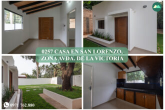 0257 CASA EN SAN LORENZO, ZONA AVDA. DE LA VICTORIA