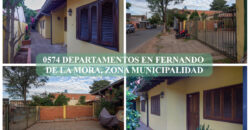 0574 DEPARTAMENTOS EN FERNANDO DE LA MORA