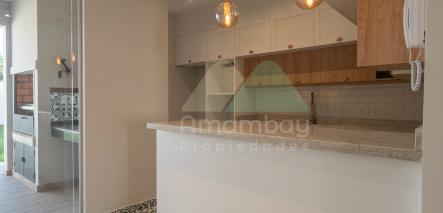 0575 DÚPLEX A ESTRENAR EN LAMBARÉ, BARRIO PARQUES DEL YACHT