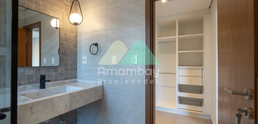 0576 DÚPLEX A ESTRENAR EN LAMBARÉ, BARRIO PARQUES DEL YACHT