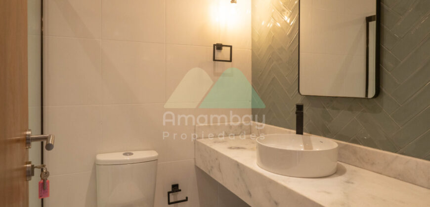 0576 DÚPLEX A ESTRENAR EN LAMBARÉ, BARRIO PARQUES DEL YACHT