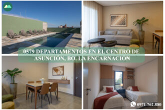 0579 DEPARTAMENTO EN EL CENTRO DE ASUNCIÓN, BARRIO LA ENCARNACIÓN