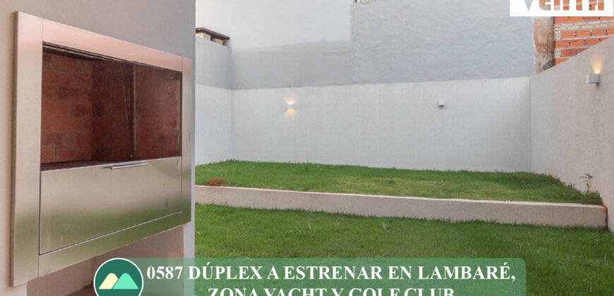0587 DÚPLEX A ESTRENAR EN LAMBARÉ, ZONA YACHT Y GOLF CLUB