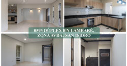 0593 DÚPLEX EN LAMBARÉ,  ZONA AVDA. SAN ISIDRO