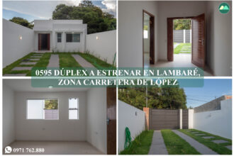 0595 DÚPLEX EN LAMBARÉ, BARRIO SAN ANTONIO