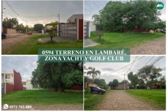 0594 TERRENO EN LAMBARÉ, BARRIO CAÑADA SAN MIGUEL