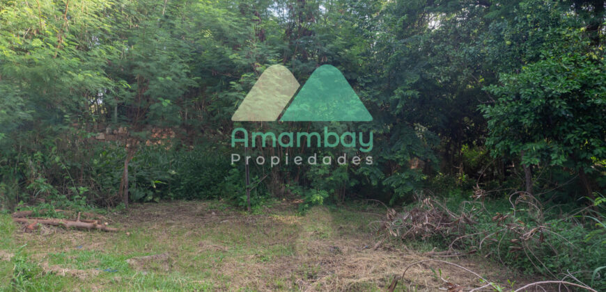 0597 TERRENO EN ITÁ ENRAMADA, ZONA AVDAS. PERÓN Y CACIQUE LAMBARÉ