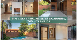 0596 CASA EN BARRIO MARISCAL ESTIGARRIBIA, ZONA CASA RICA