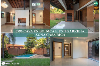 0596 CASA EN BARRIO MARISCAL ESTIGARRIBIA, ZONA CASA RICA