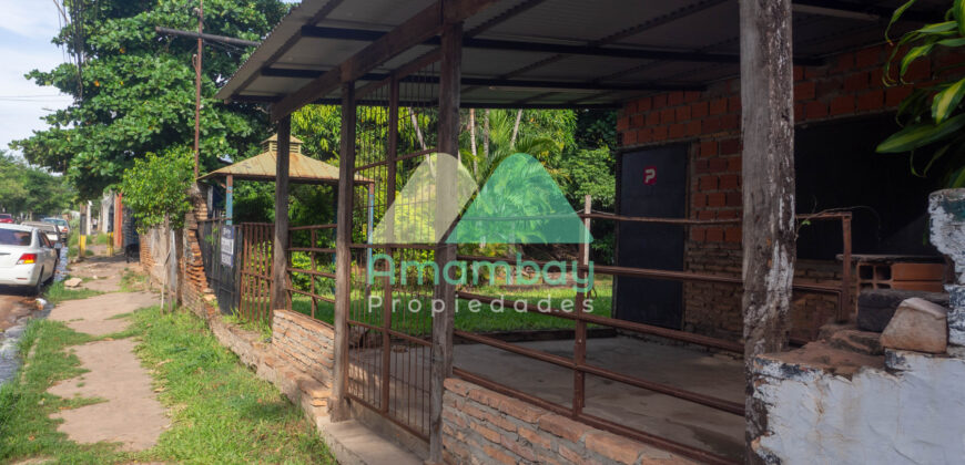 0597 TERRENO EN ITÁ ENRAMADA, ZONA AVDAS. PERÓN Y CACIQUE LAMBARÉ