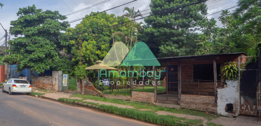 0597 TERRENO EN ITÁ ENRAMADA, ZONA AVDAS. PERÓN Y CACIQUE LAMBARÉ