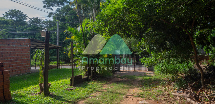 0597 TERRENO EN ITÁ ENRAMADA, ZONA AVDAS. PERÓN Y CACIQUE LAMBARÉ