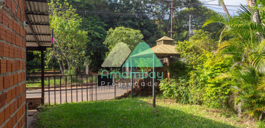 0597 TERRENO EN ITÁ ENRAMADA, ZONA AVDAS. PERÓN Y CACIQUE LAMBARÉ