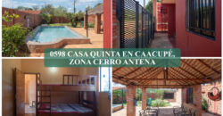 0598 CASA QUINTA EN CAACUPÉ, ZONA CERRO ANTENA