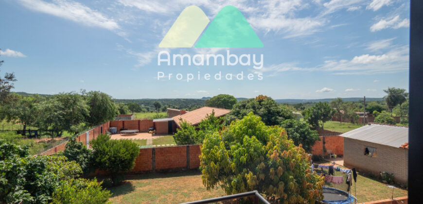 0598 CASA QUINTA EN CAACUPÉ, ZONA CERRO ANTENA