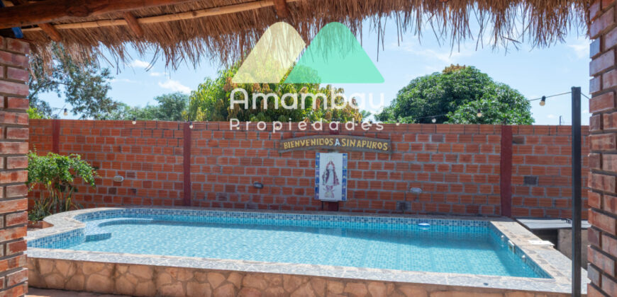 0598 CASA QUINTA EN CAACUPÉ, ZONA CERRO ANTENA