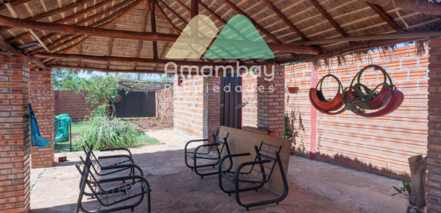 0598 CASA QUINTA EN CAACUPÉ, ZONA CERRO ANTENA