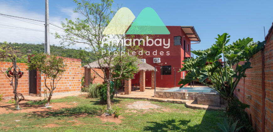 0598 CASA QUINTA EN CAACUPÉ, ZONA CERRO ANTENA