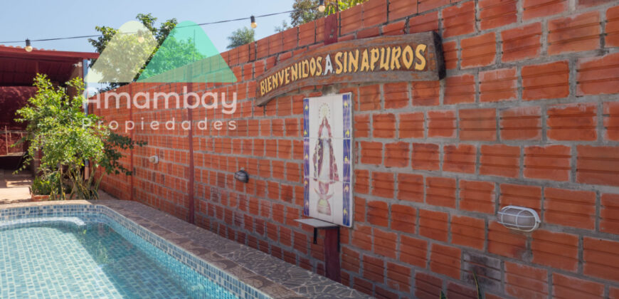 0598 CASA QUINTA EN CAACUPÉ, ZONA CERRO ANTENA