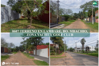 0607 TERRENO EN LAMBARÉ, ZONA YACHT Y GOLF CLUB